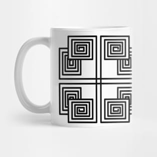 Straight Spirals Mug